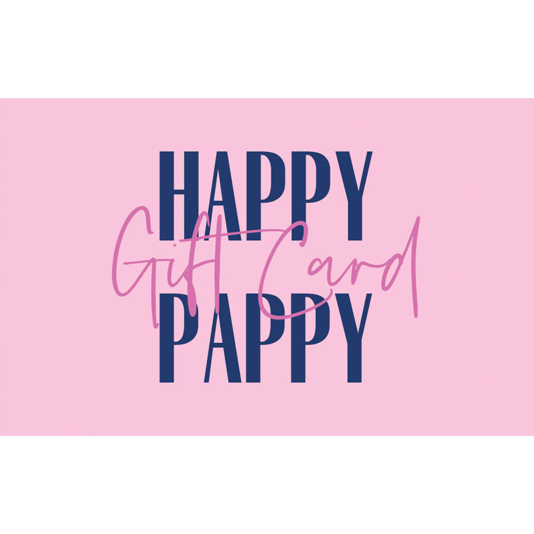 Happy Pappy Gift Card